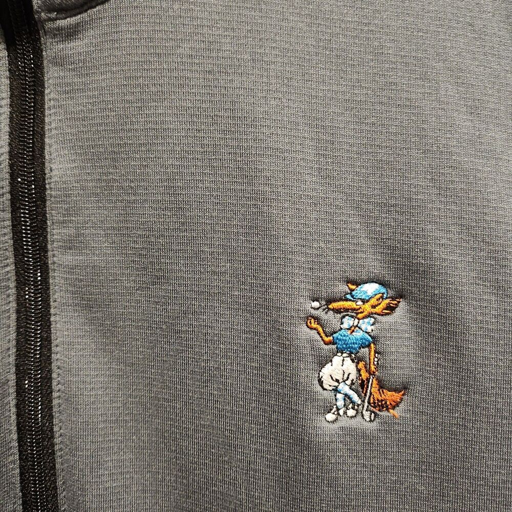 Adidas Golf Mens Climawarm Active  Performance Vest Fox Logo Gray Size 2XL - Picture 5 of 9